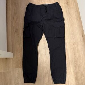 Black Stretchy Cargos